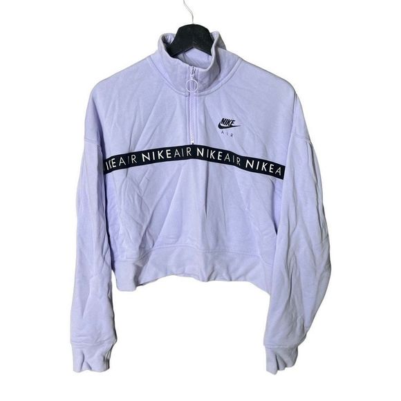 Nike Sportswear Crop 1/4 Zip Womens Large - Picture 1 of 3